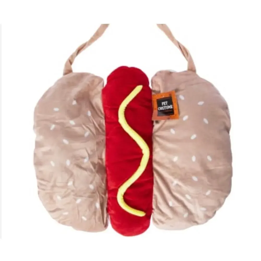 Hotdog food Halloween Pet Costume dog